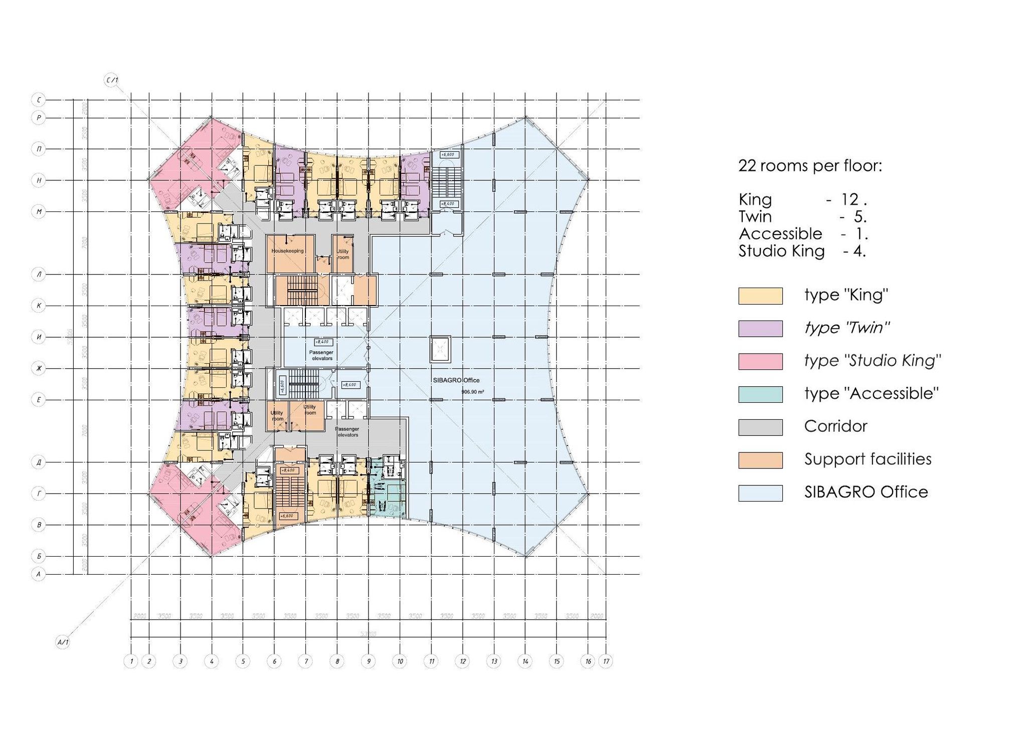 Поэтажный план