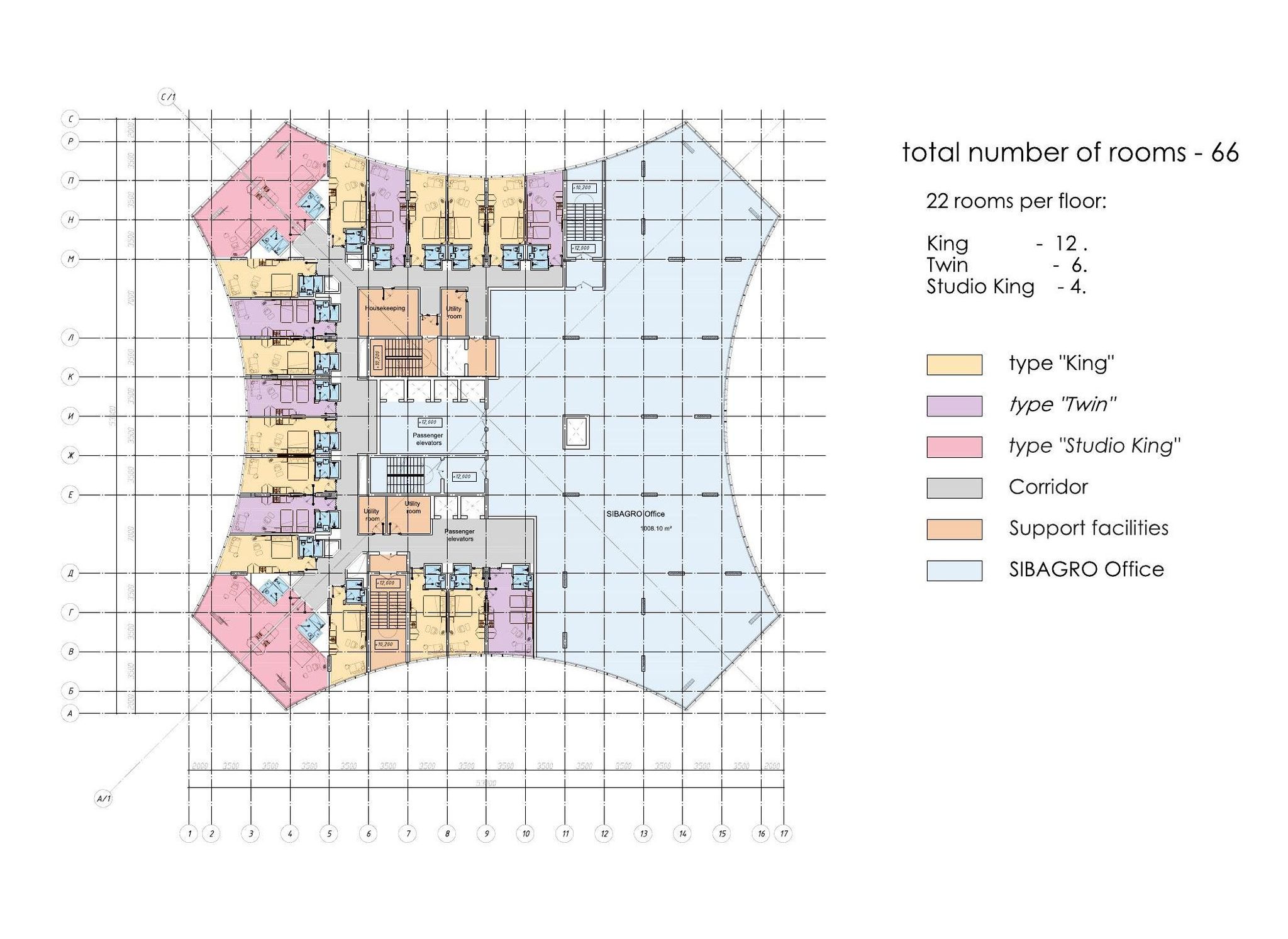 Поэтажный план