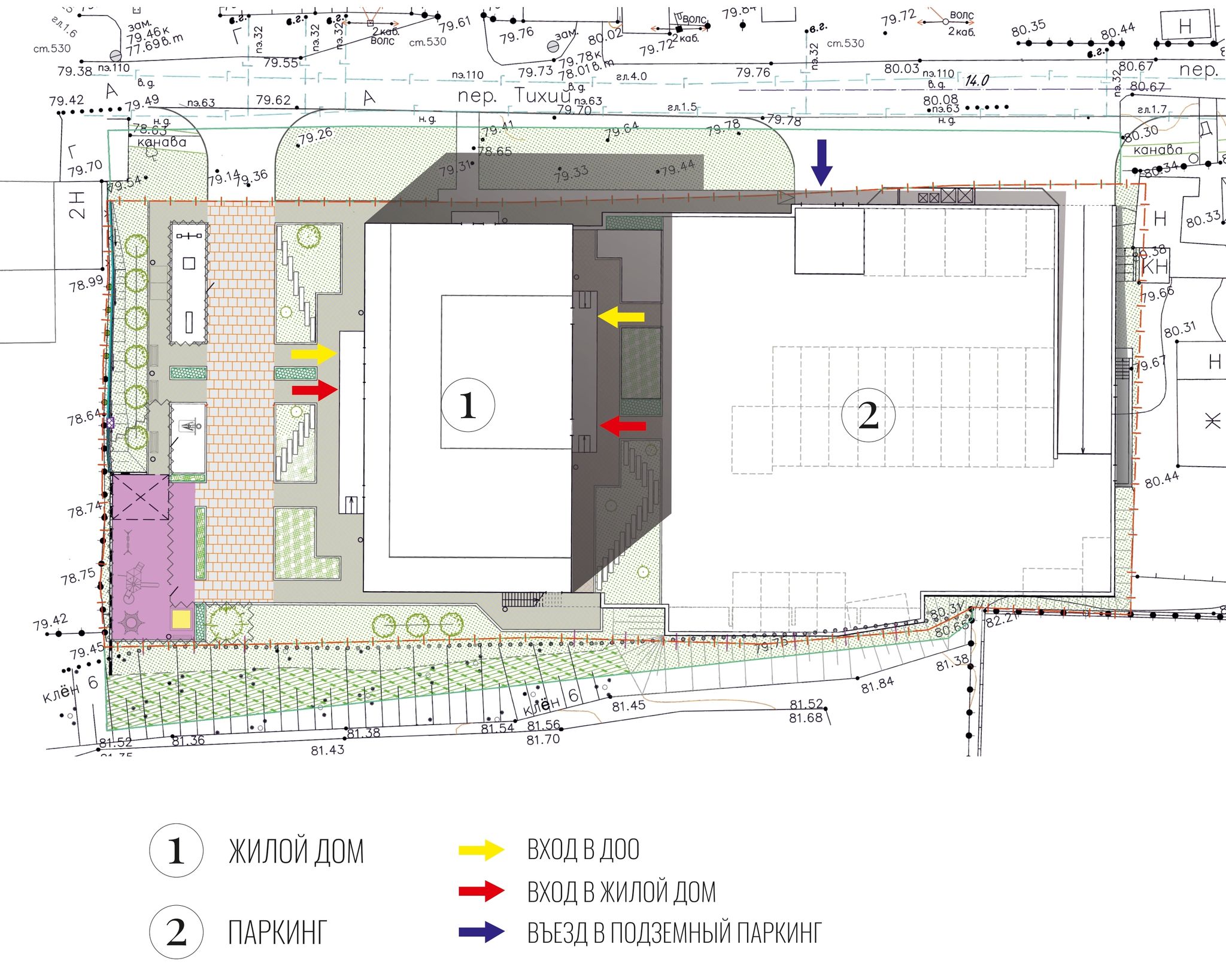 Схема генерального плана