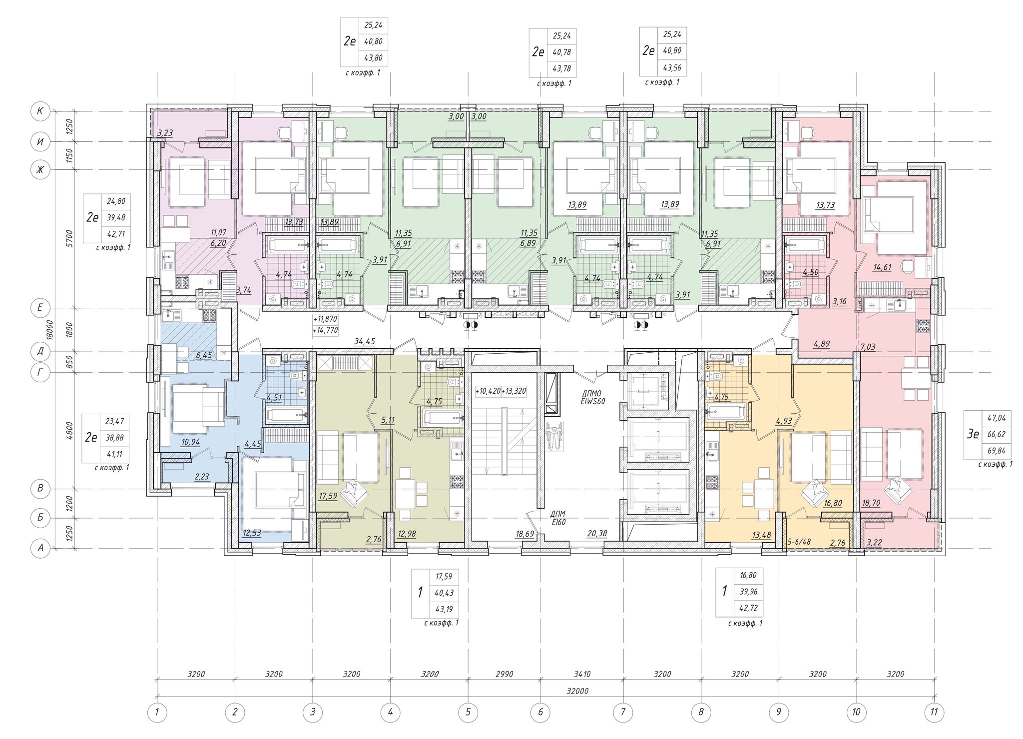 Поэтажный план