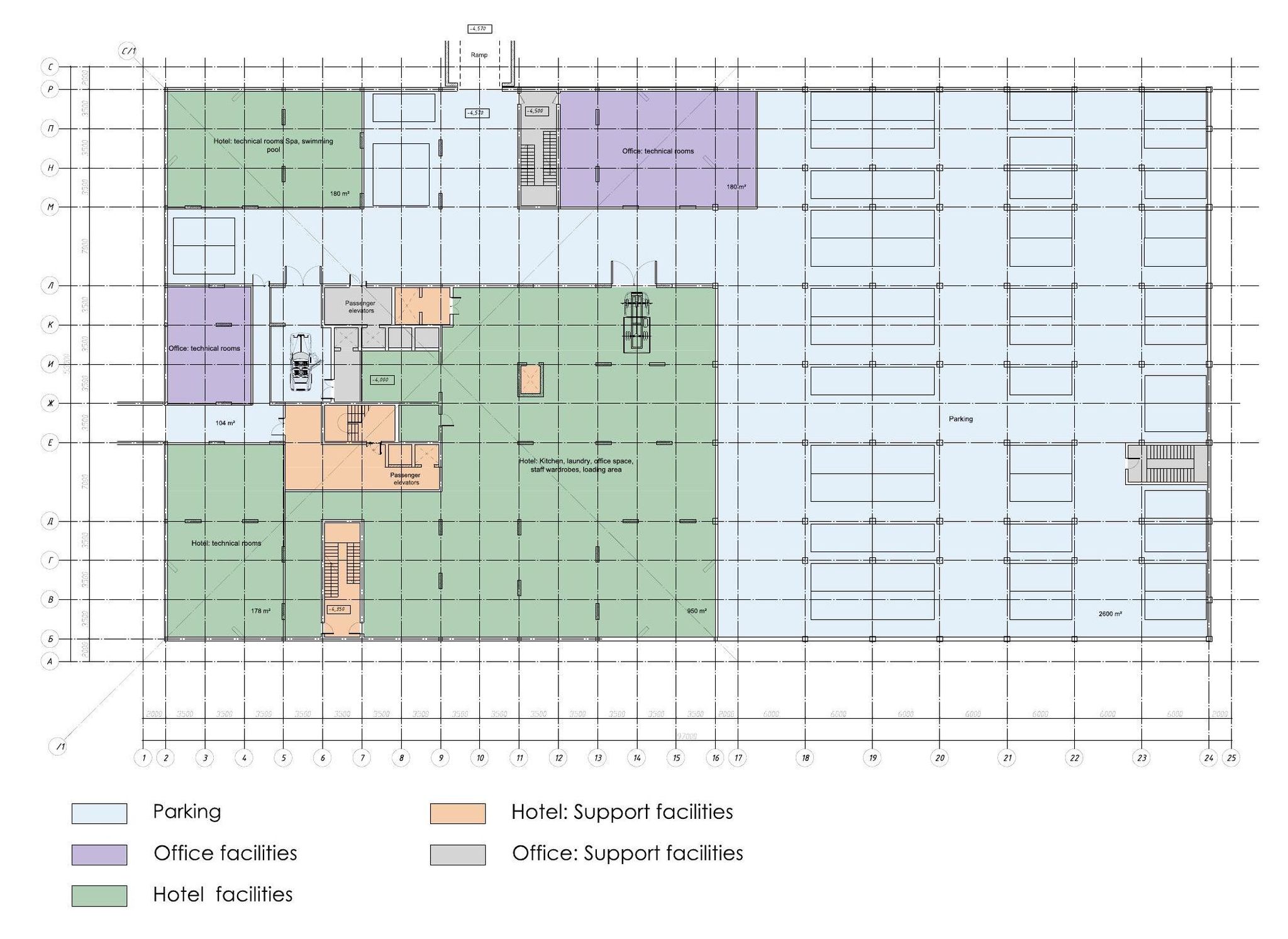 Поэтажный план