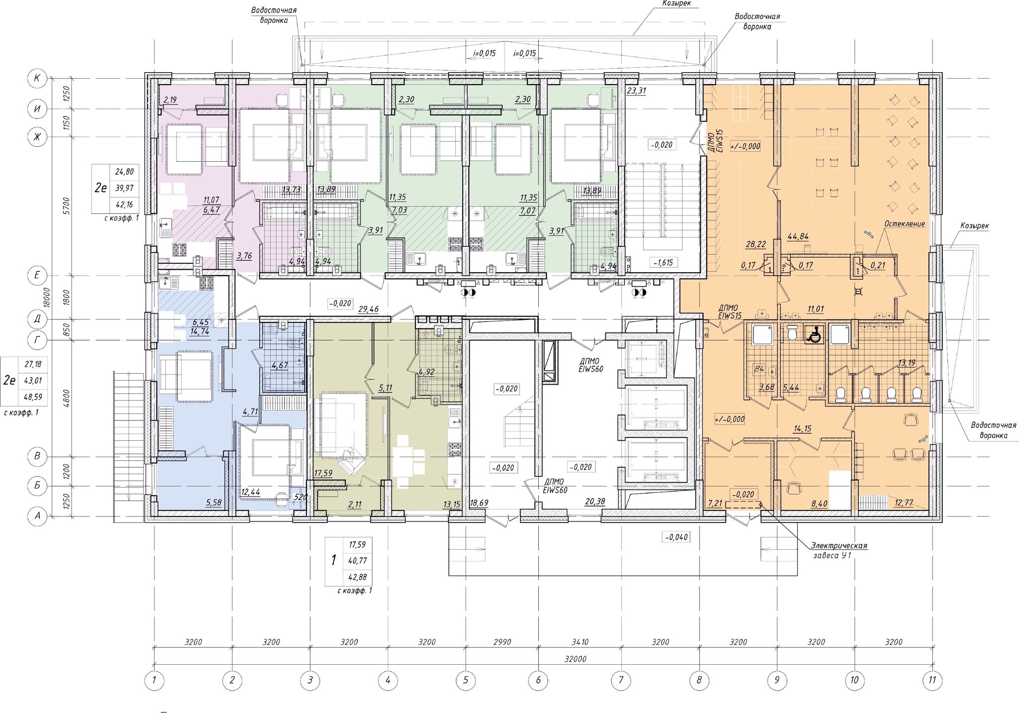 Поэтажный план